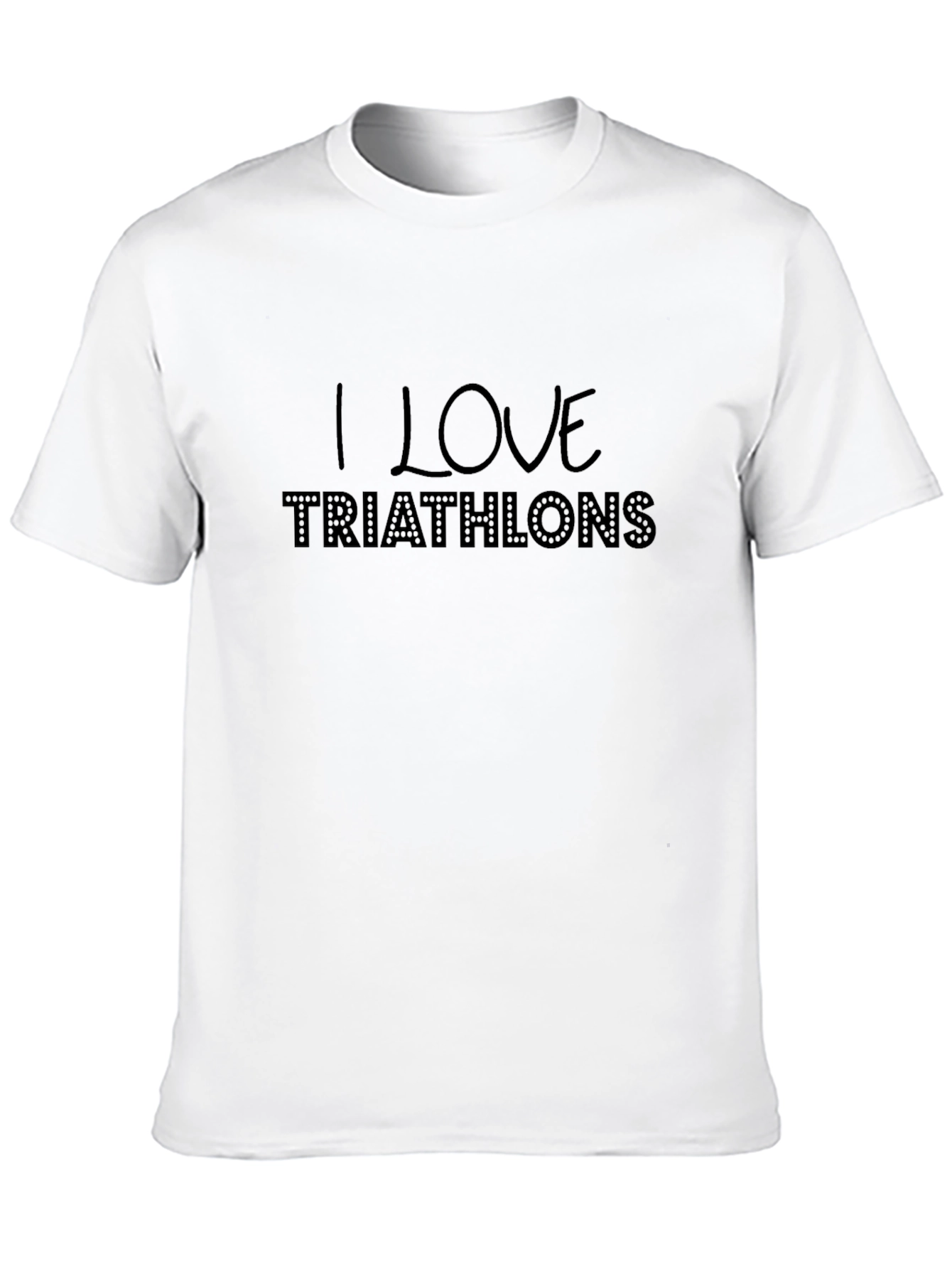 I Love Triathlons Graphic T-Shirt