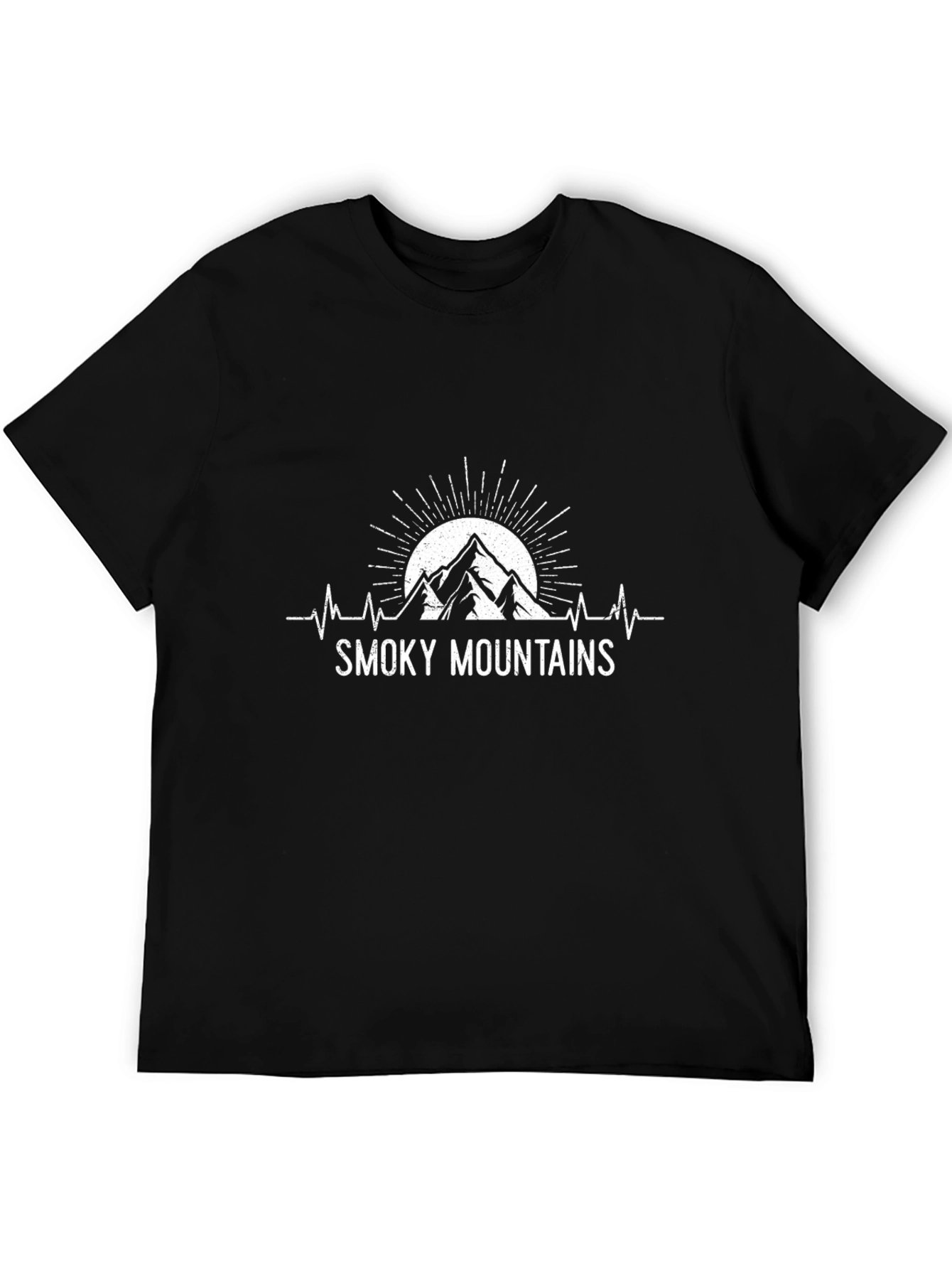 Smoky Mountains T-Shirt - Heartbeat Design