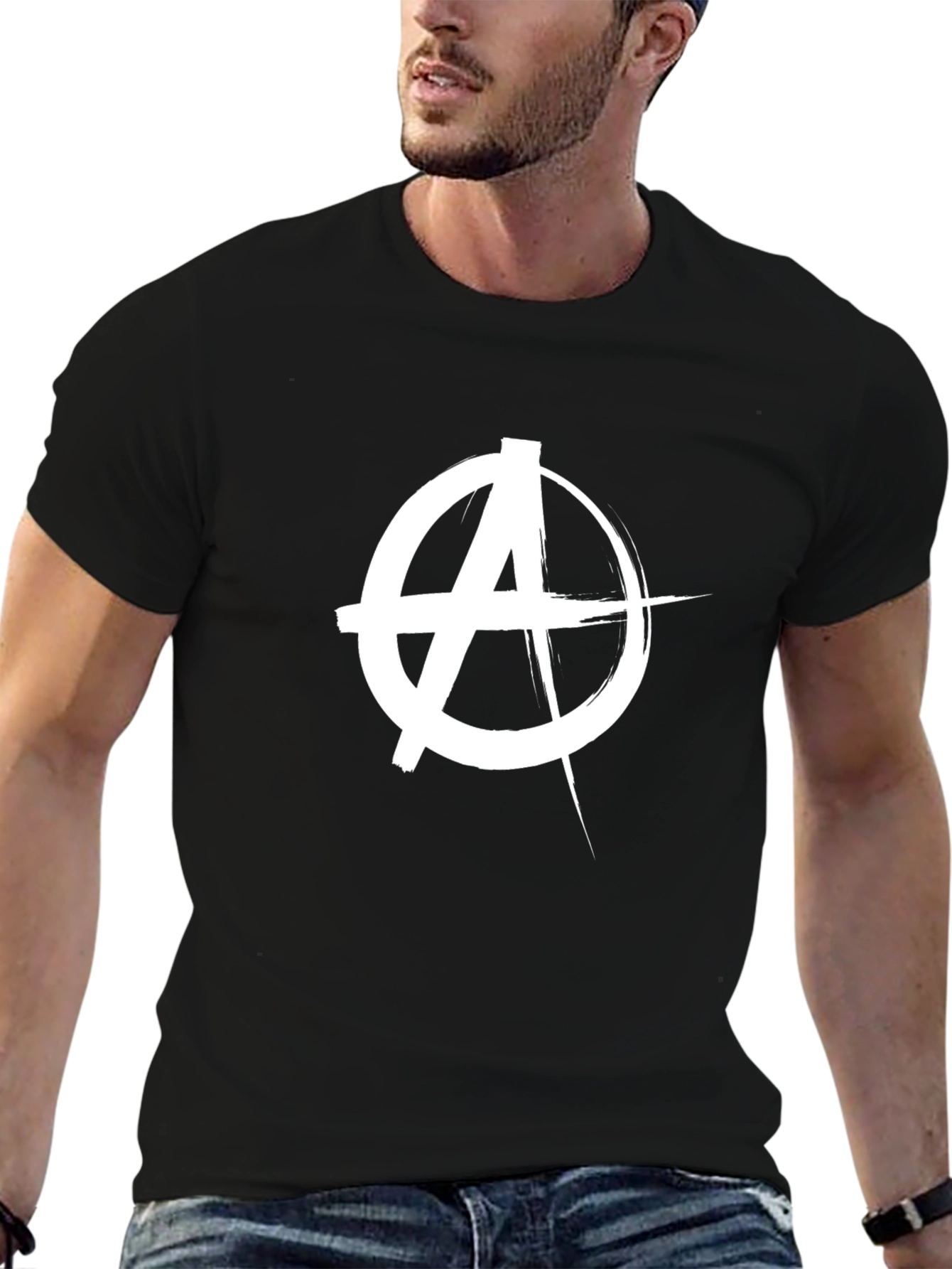 Anarchy Symbol T-Shirt - Bold Graphic Tee
