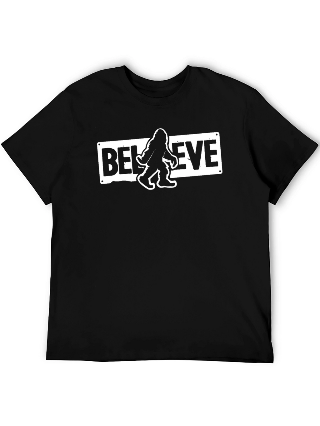 Believe Bigfoot T-Shirt - Cryptid Humor Tee