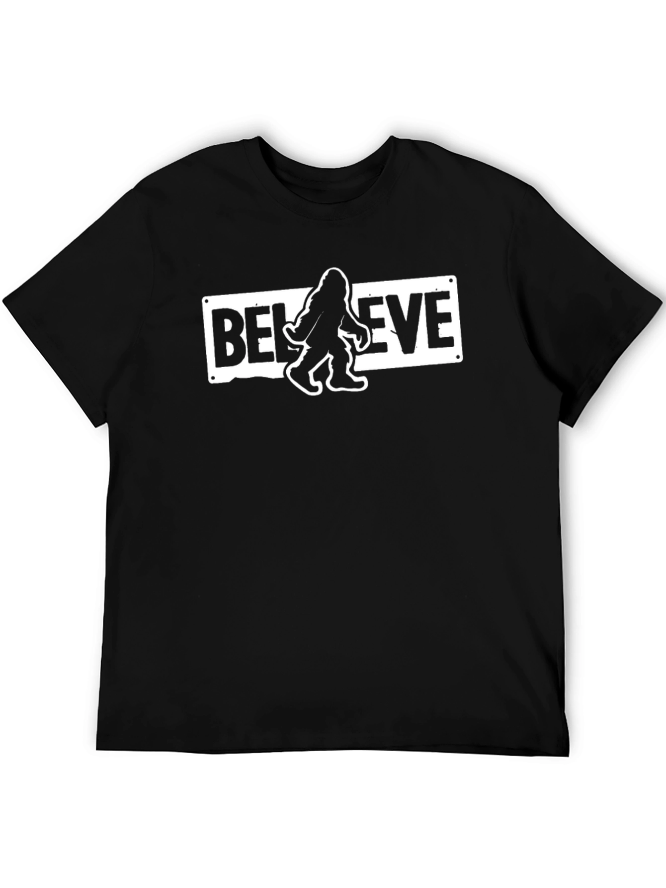Believe Bigfoot T-Shirt - Cryptid Humor Tee