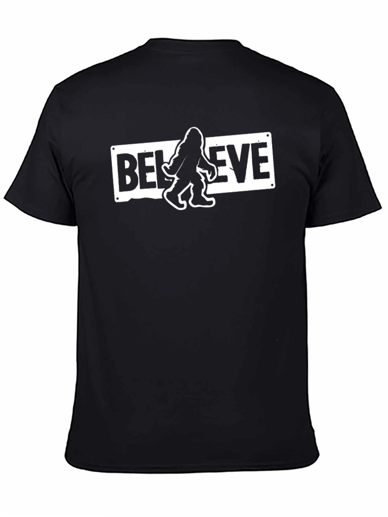 Believe Bigfoot T-Shirt - Cryptid Humor Tee