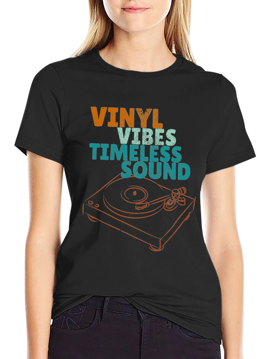 Vinyl Vibes Timeless Sound T-Shirt