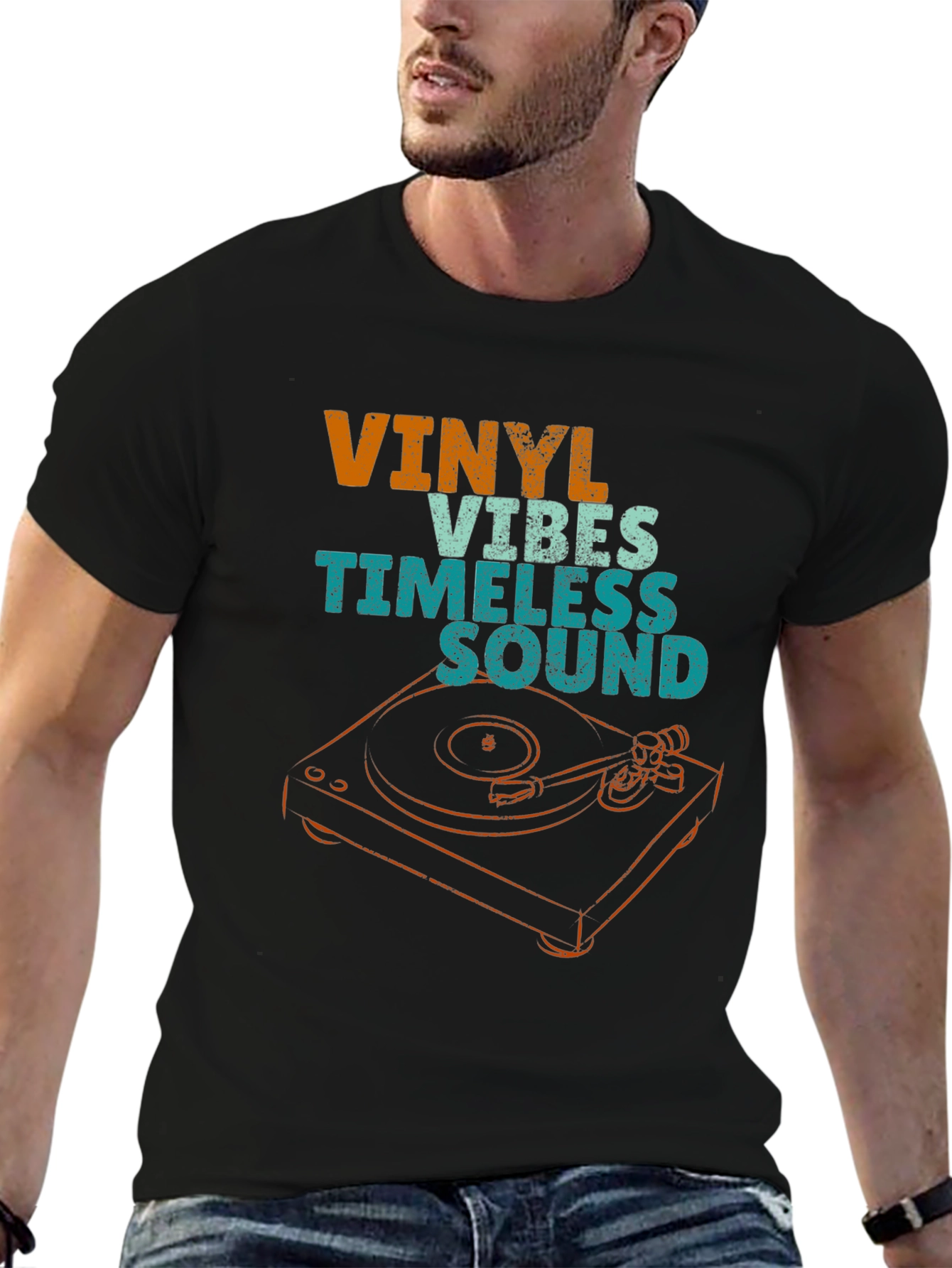 Vinyl Vibes Timeless Sound T-Shirt