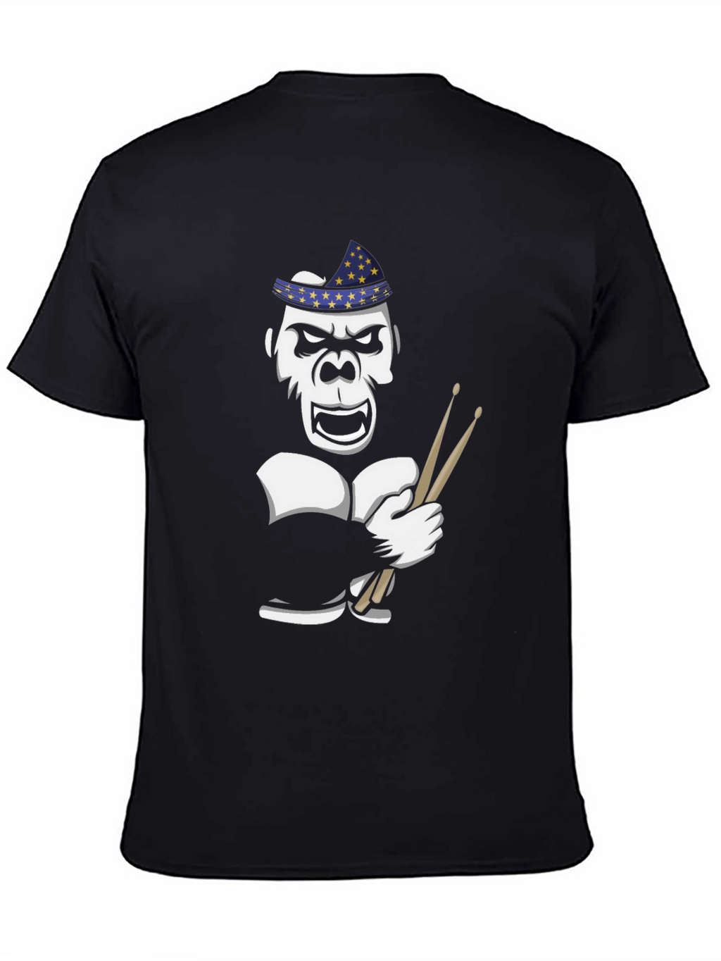 Drummer Gorilla Graphic Tee
