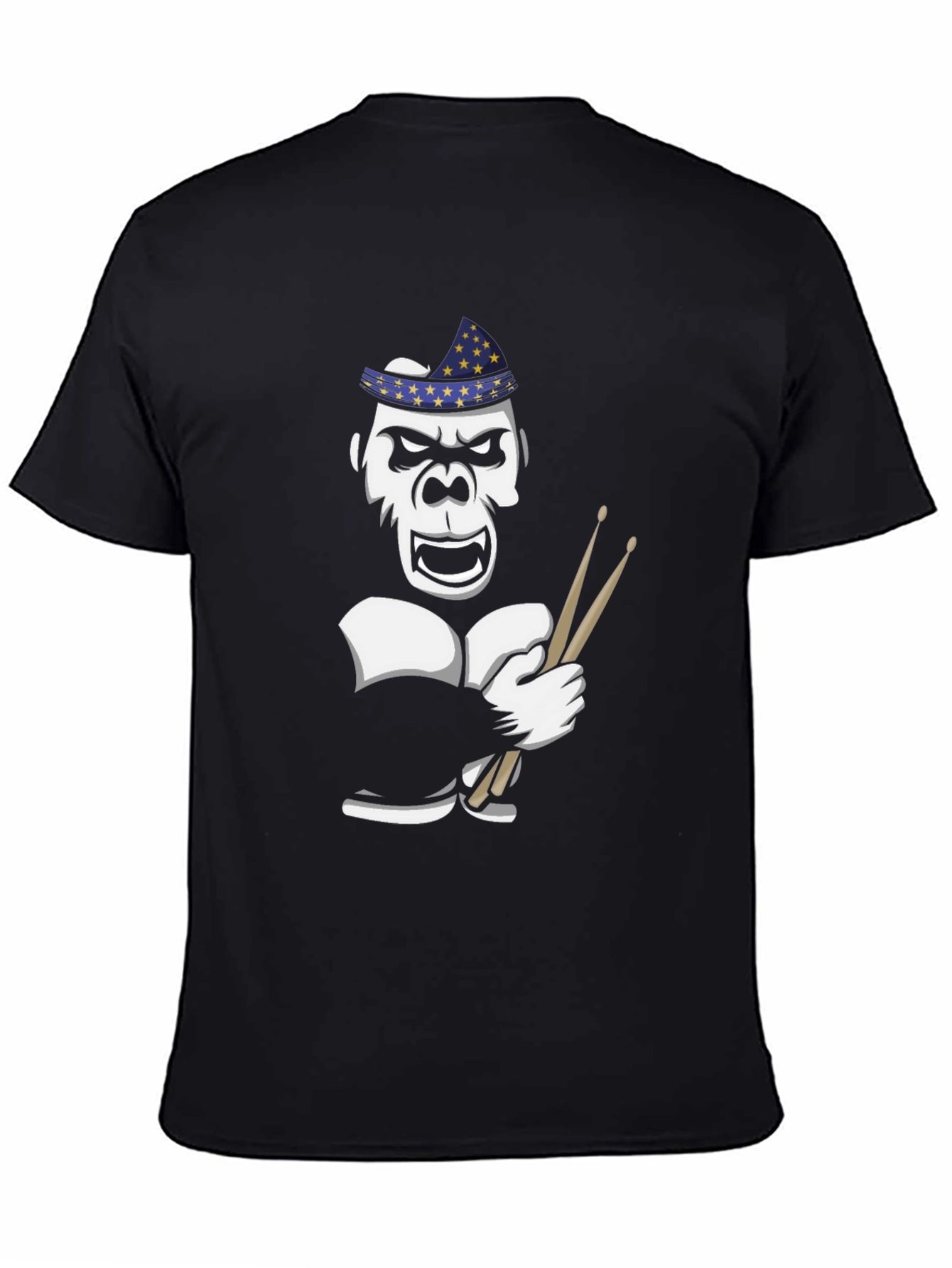 Drummer Gorilla Graphic Tee