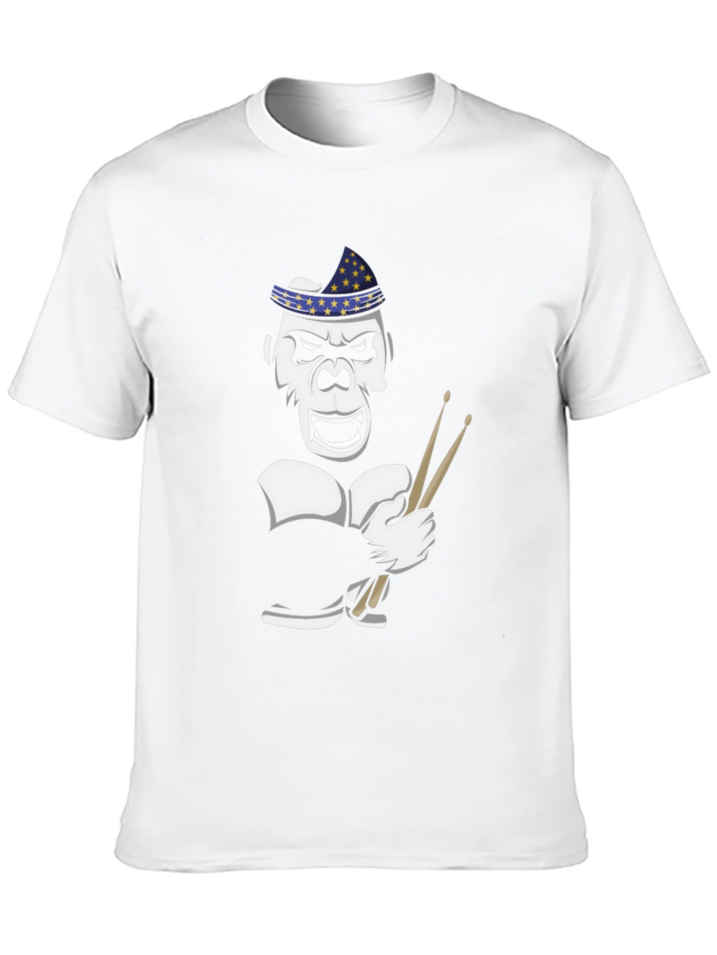 Drummer Gorilla Graphic Tee