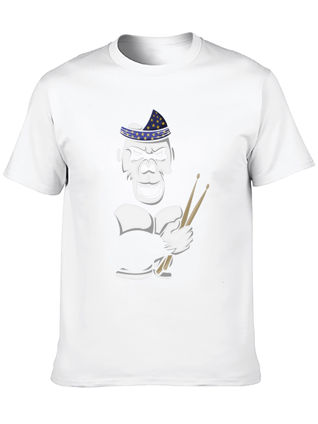 Drummer Gorilla Graphic Tee