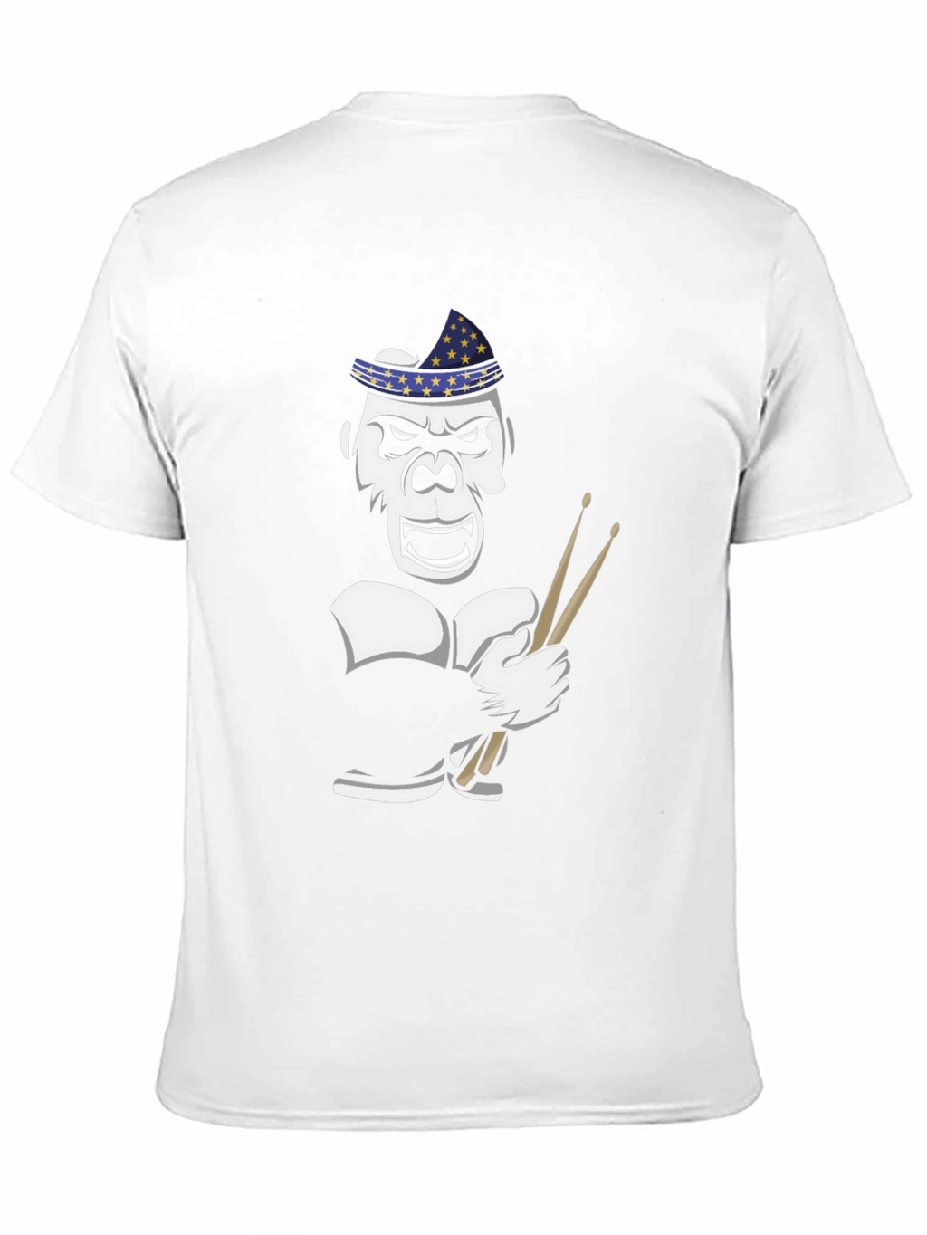 Drummer Gorilla Graphic Tee