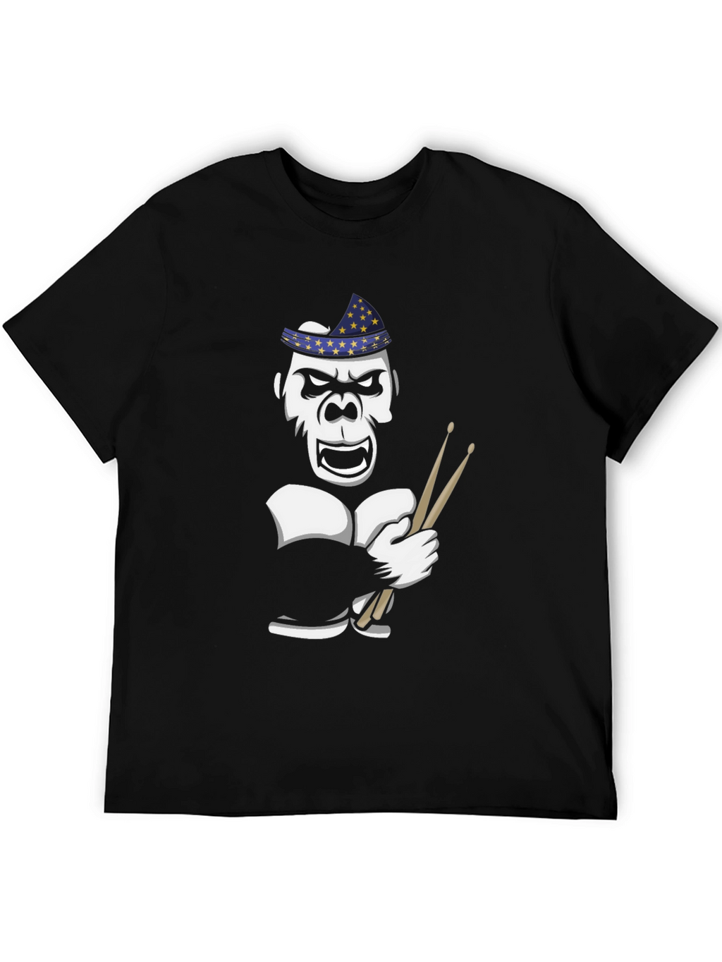 Drummer Gorilla Graphic Tee