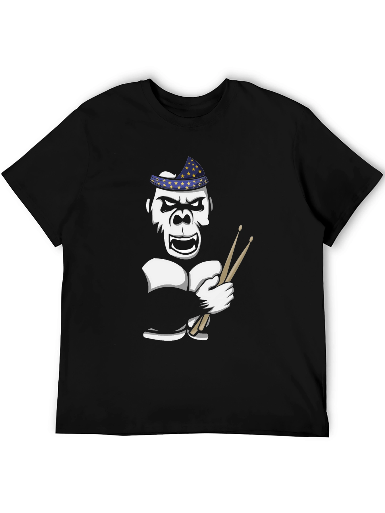 Drummer Gorilla Graphic Tee