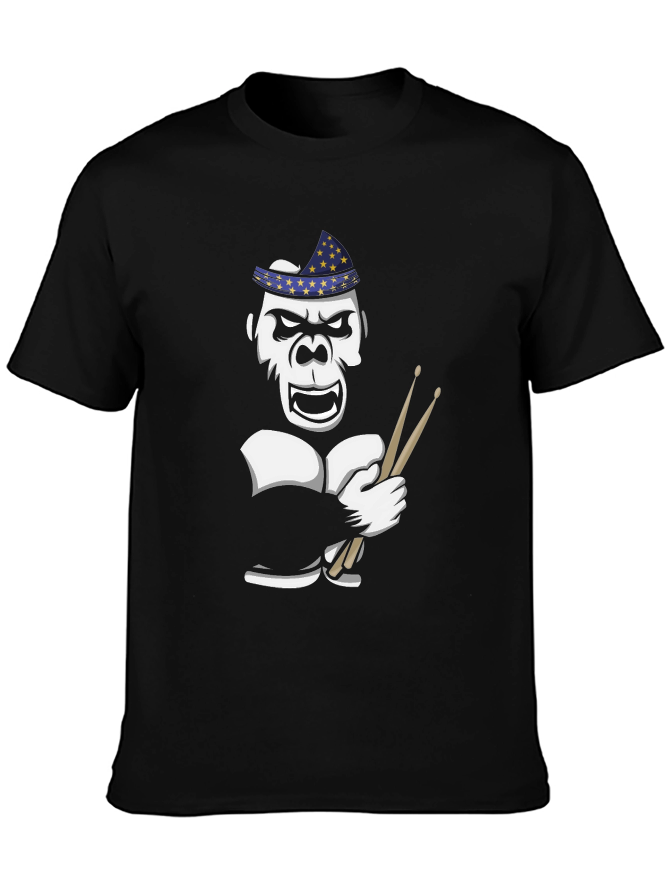 Drummer Gorilla Graphic Tee