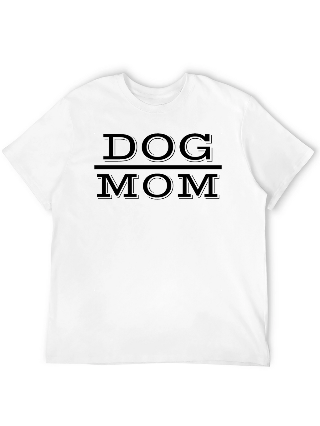 Dog Mom Graphic Tee - Black T-Shirt
