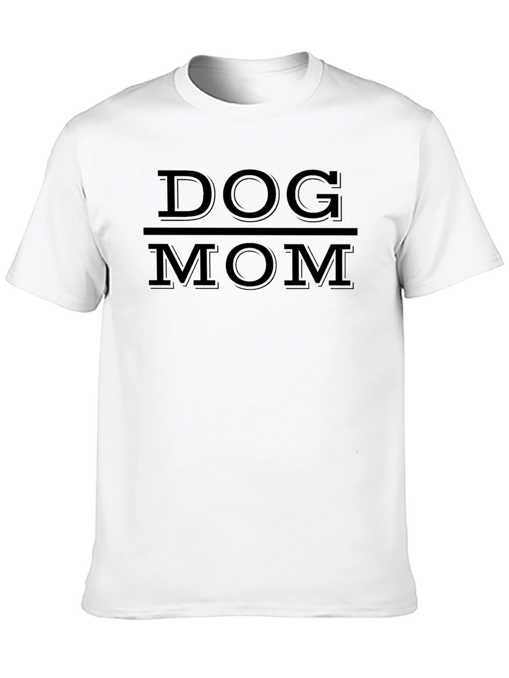 Dog Mom Graphic Tee - Black T-Shirt