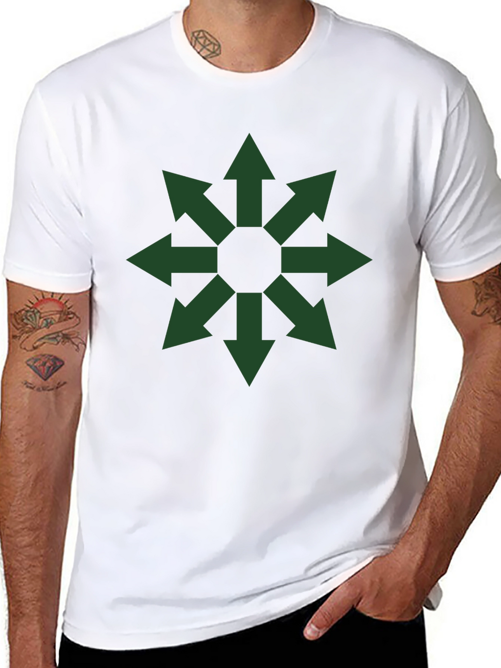Chaos Star Graphic T-Shirt