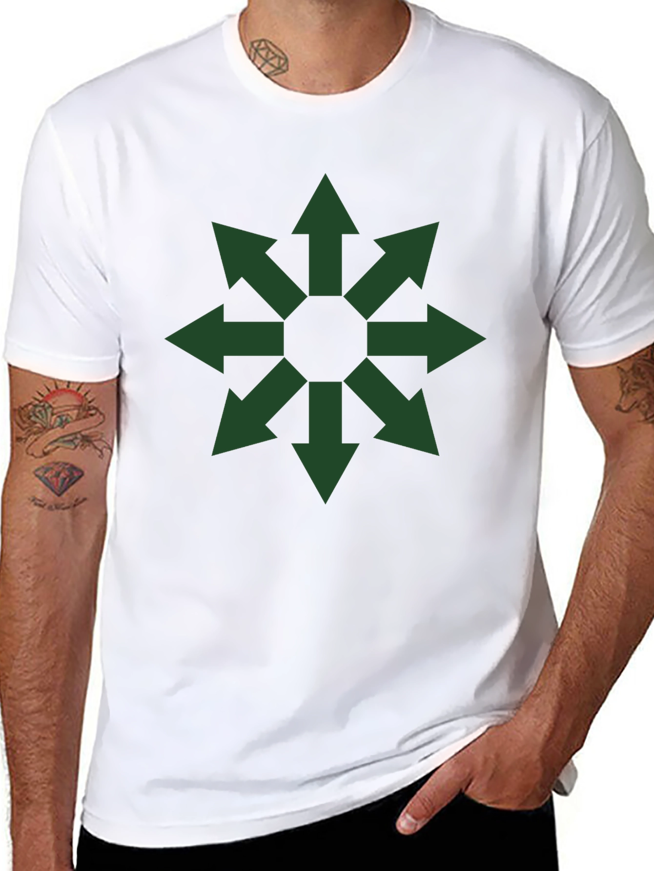 Chaos Star Graphic T-Shirt