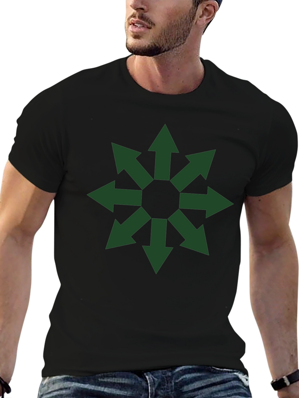 Chaos Star Graphic T-Shirt
