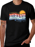 Albany Loves You Graphic T-Shirt - Retro Style