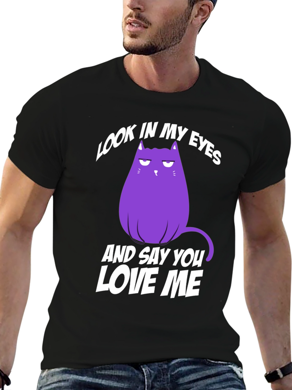 Grumpy Cat T-Shirt: Look In My Eyes