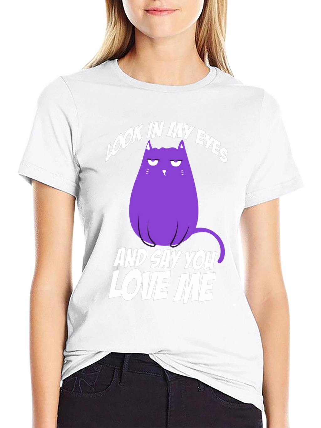 Grumpy Cat T-Shirt: Look In My Eyes