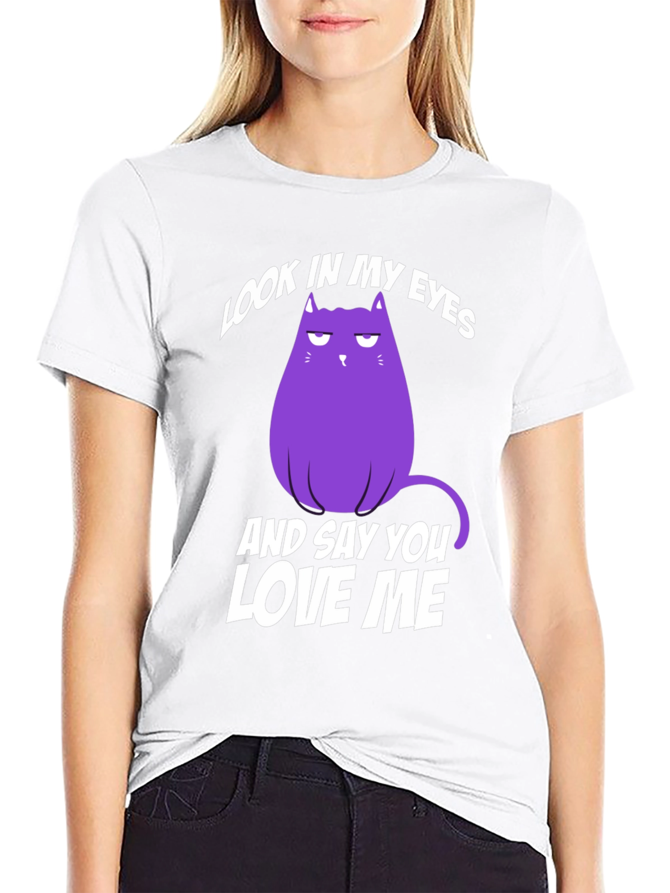 Grumpy Cat T-Shirt: Look In My Eyes