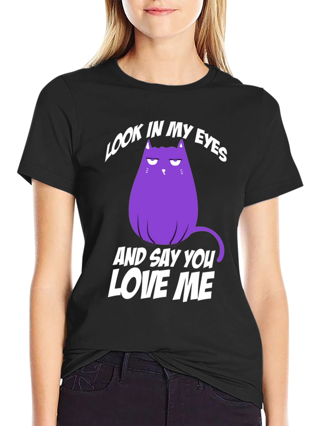 Grumpy Cat T-Shirt: Look In My Eyes