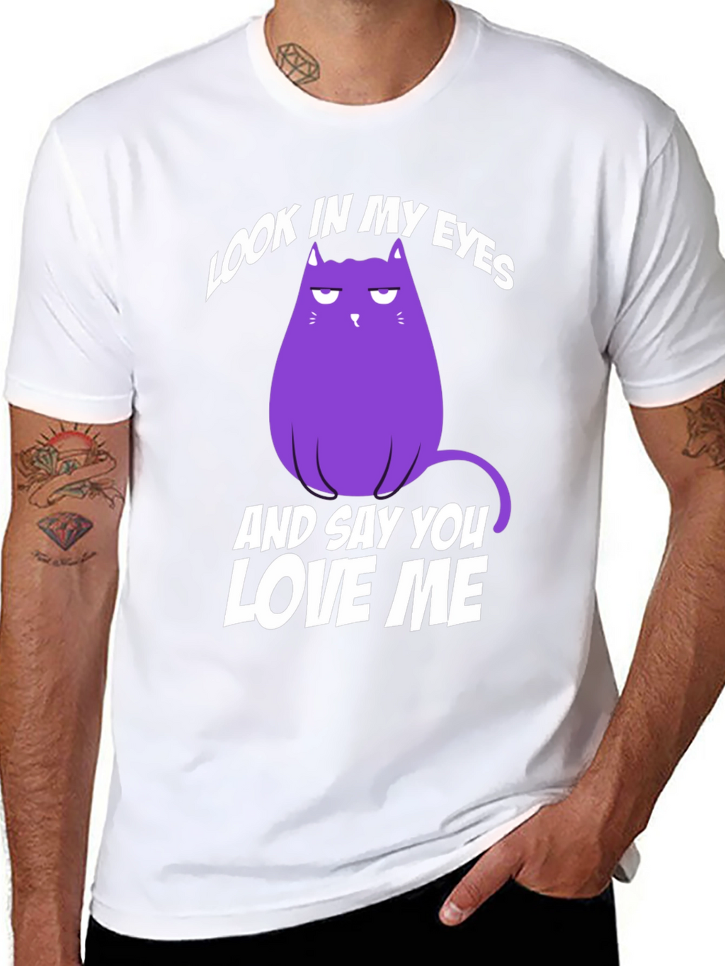 Grumpy Cat T-Shirt: Look In My Eyes