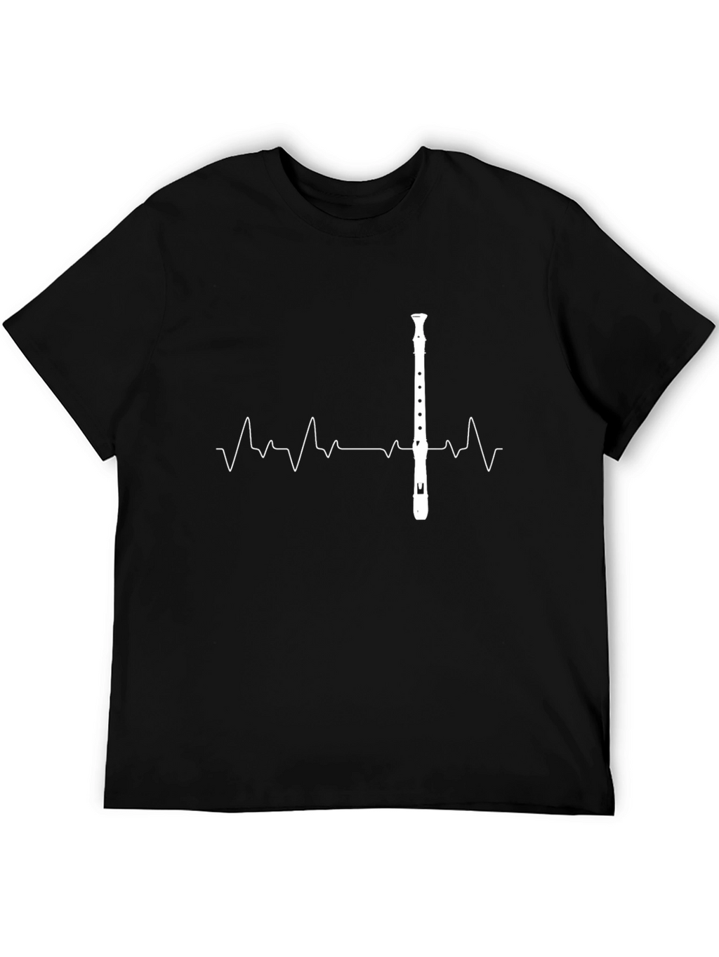 Recorder Heartbeat T-Shirt - Musician Tee