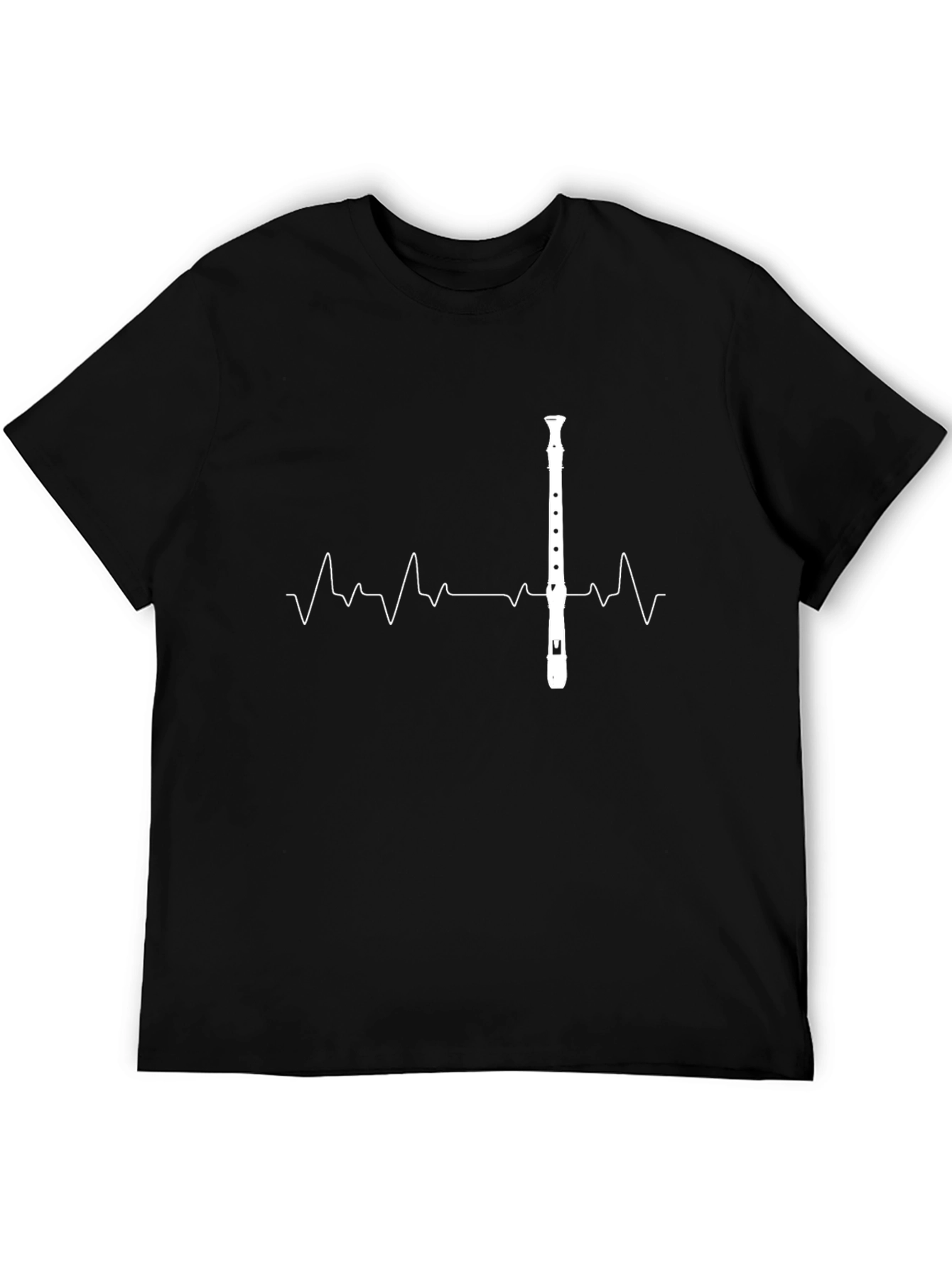 Recorder Heartbeat T-Shirt - Musician Tee