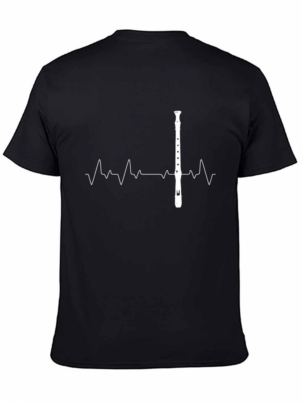 Recorder Heartbeat T-Shirt - Musician Tee