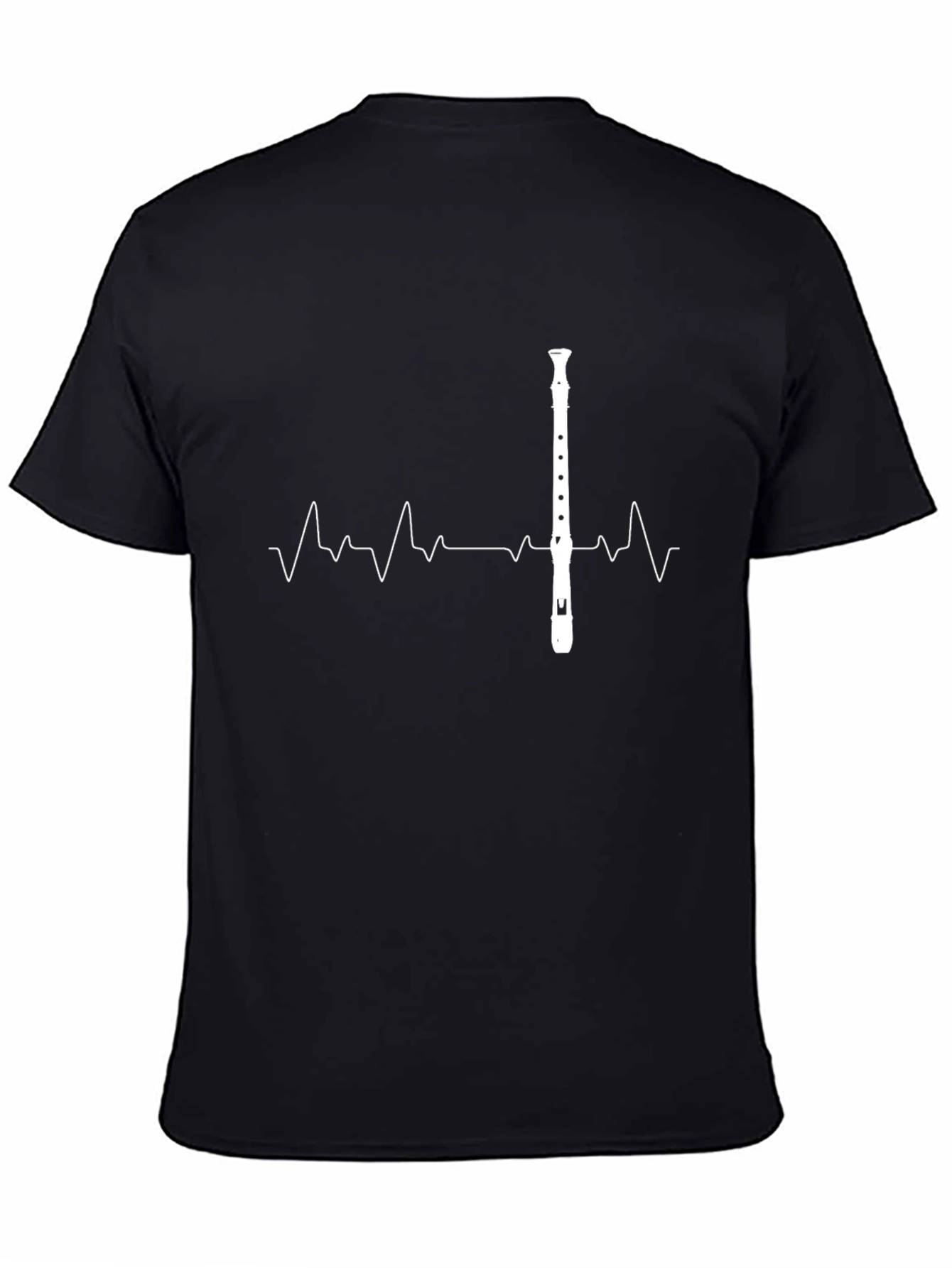 Recorder Heartbeat T-Shirt - Musician Tee