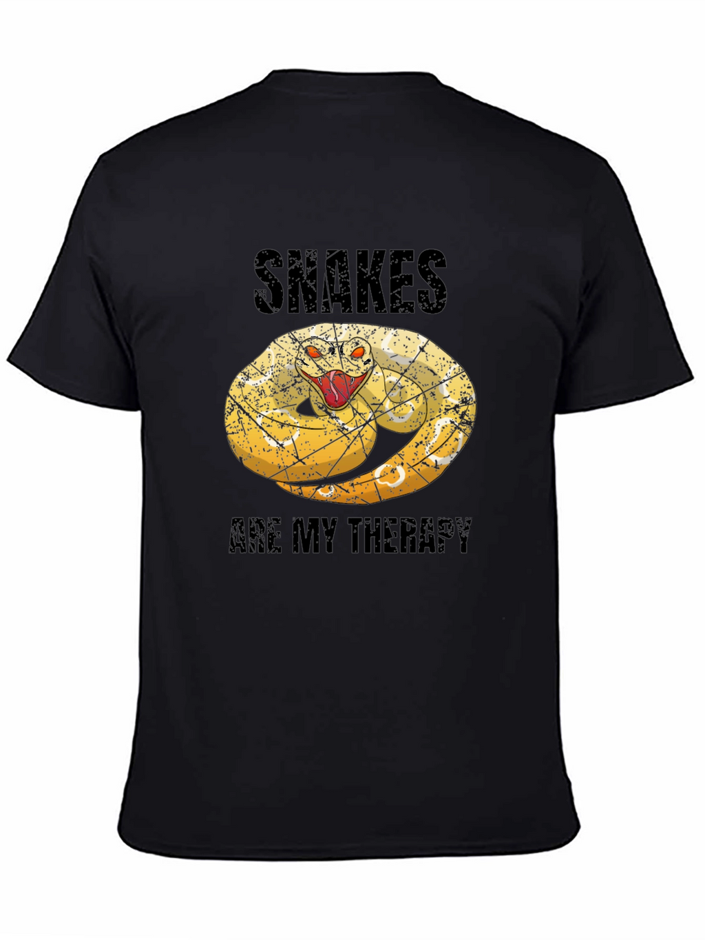 Snakes Are My Therapy Graphic Tee