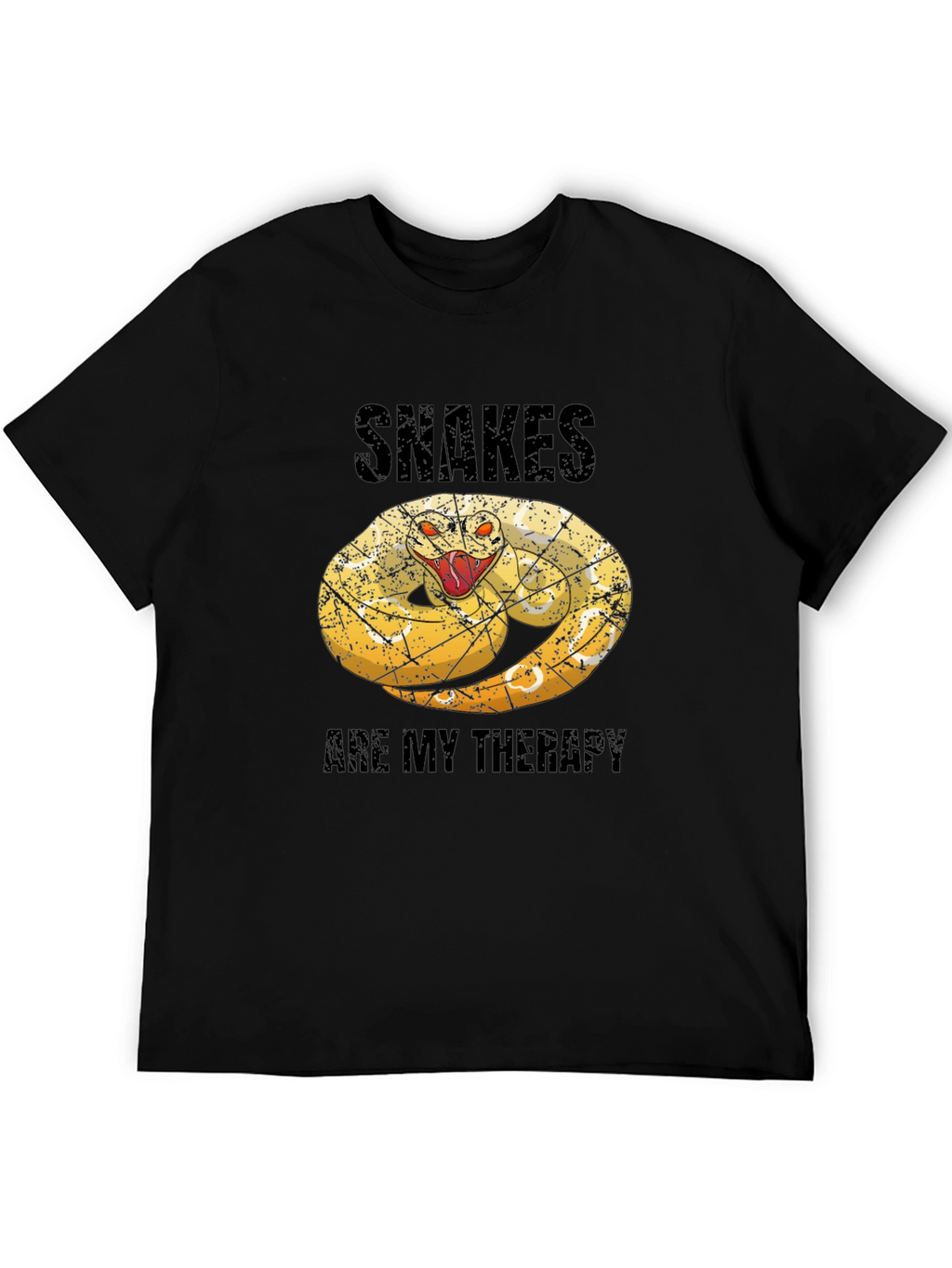 Snakes Are My Therapy Graphic Tee
