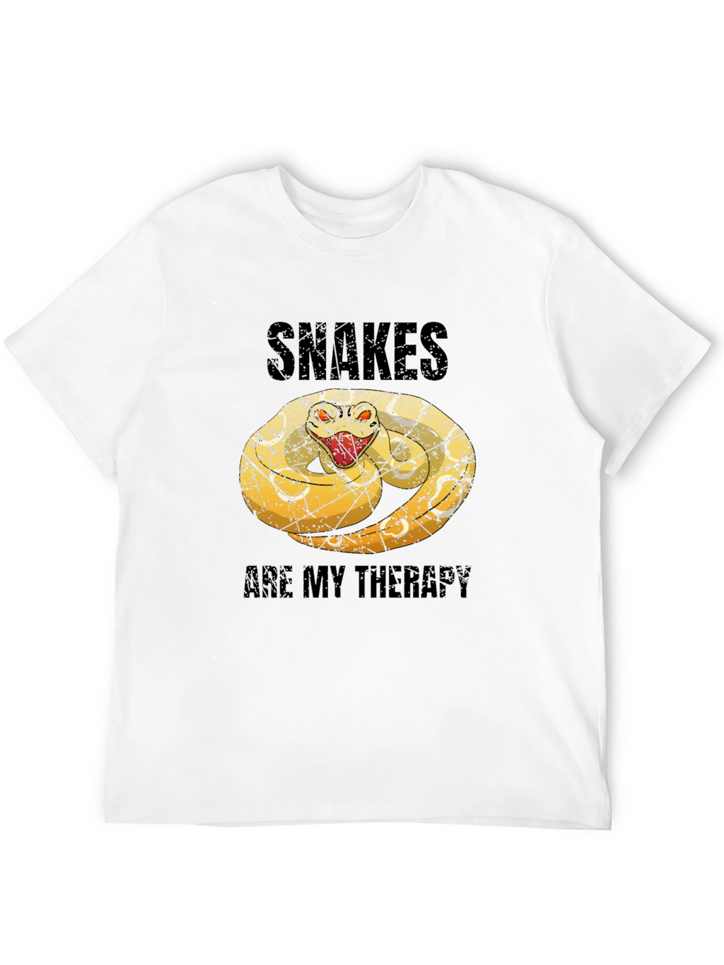 Snakes Are My Therapy Graphic Tee