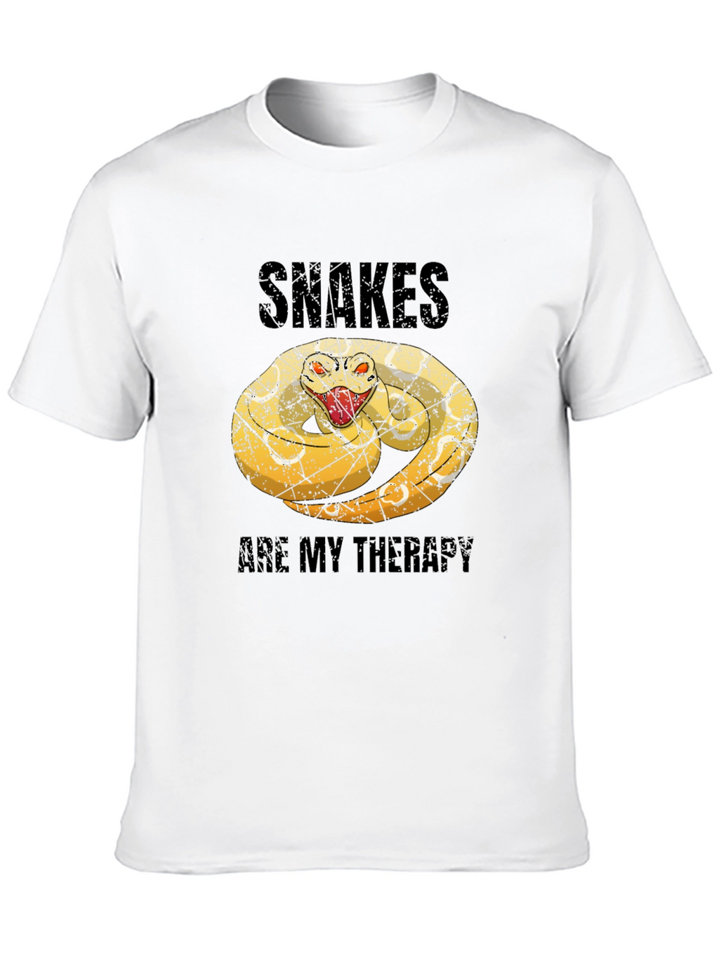 Snakes Are My Therapy Graphic Tee