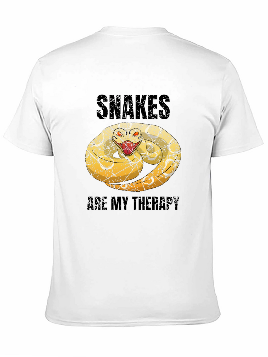 Snakes Are My Therapy Graphic Tee