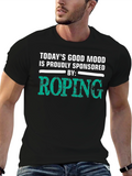 Roping Sponsored T-Shirt: Good Mood Tee
