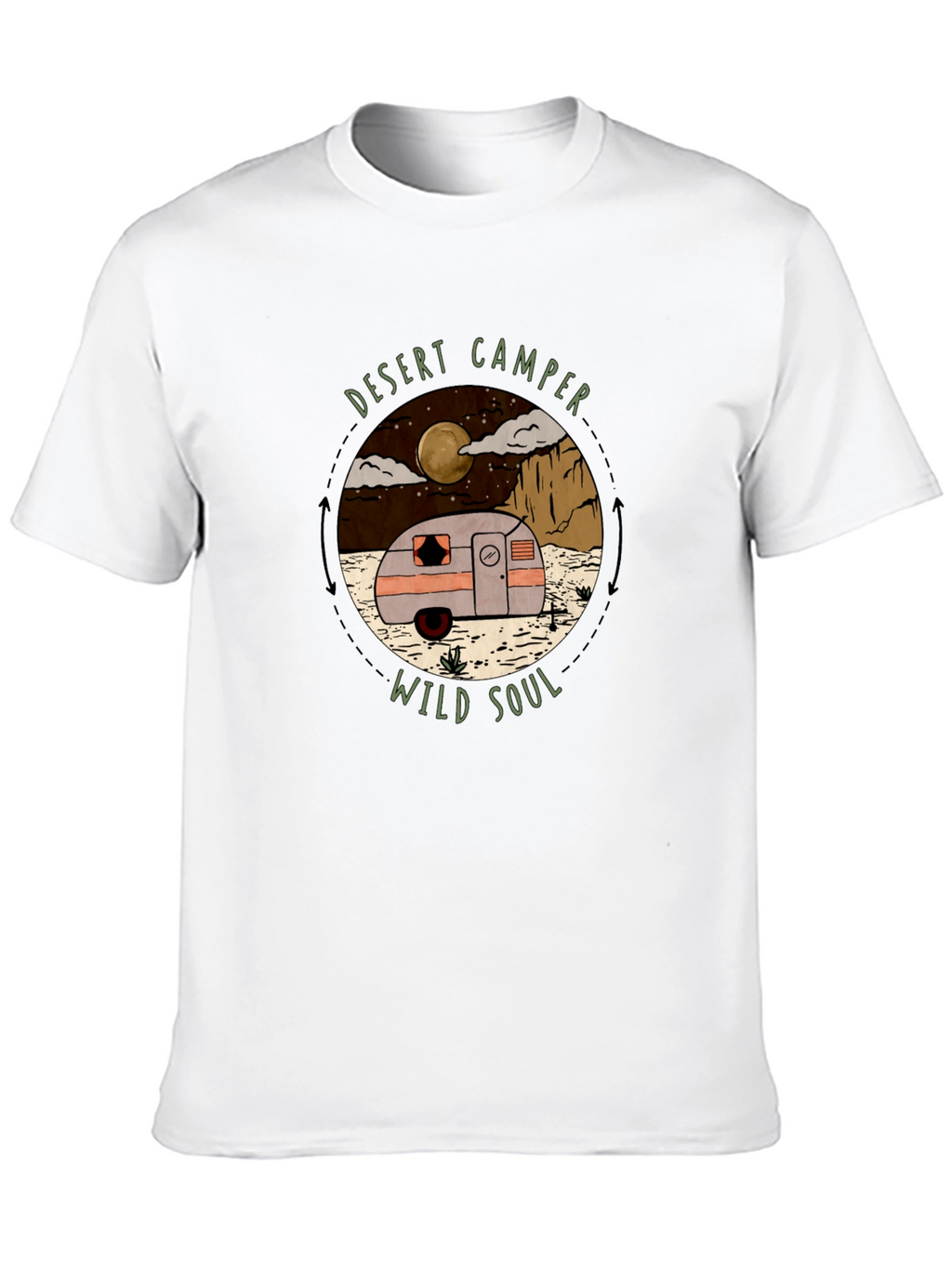 Desert Camper Wild Soul Graphic T-Shirt