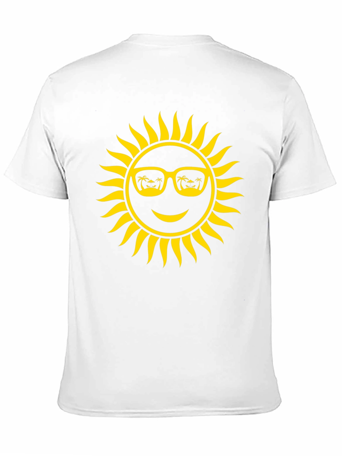 Summer Sun Graphic T-Shirt - Black