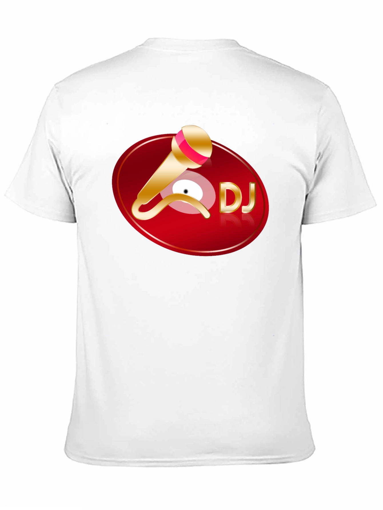 DJ Graphic T-Shirt - Black Cotton Tee