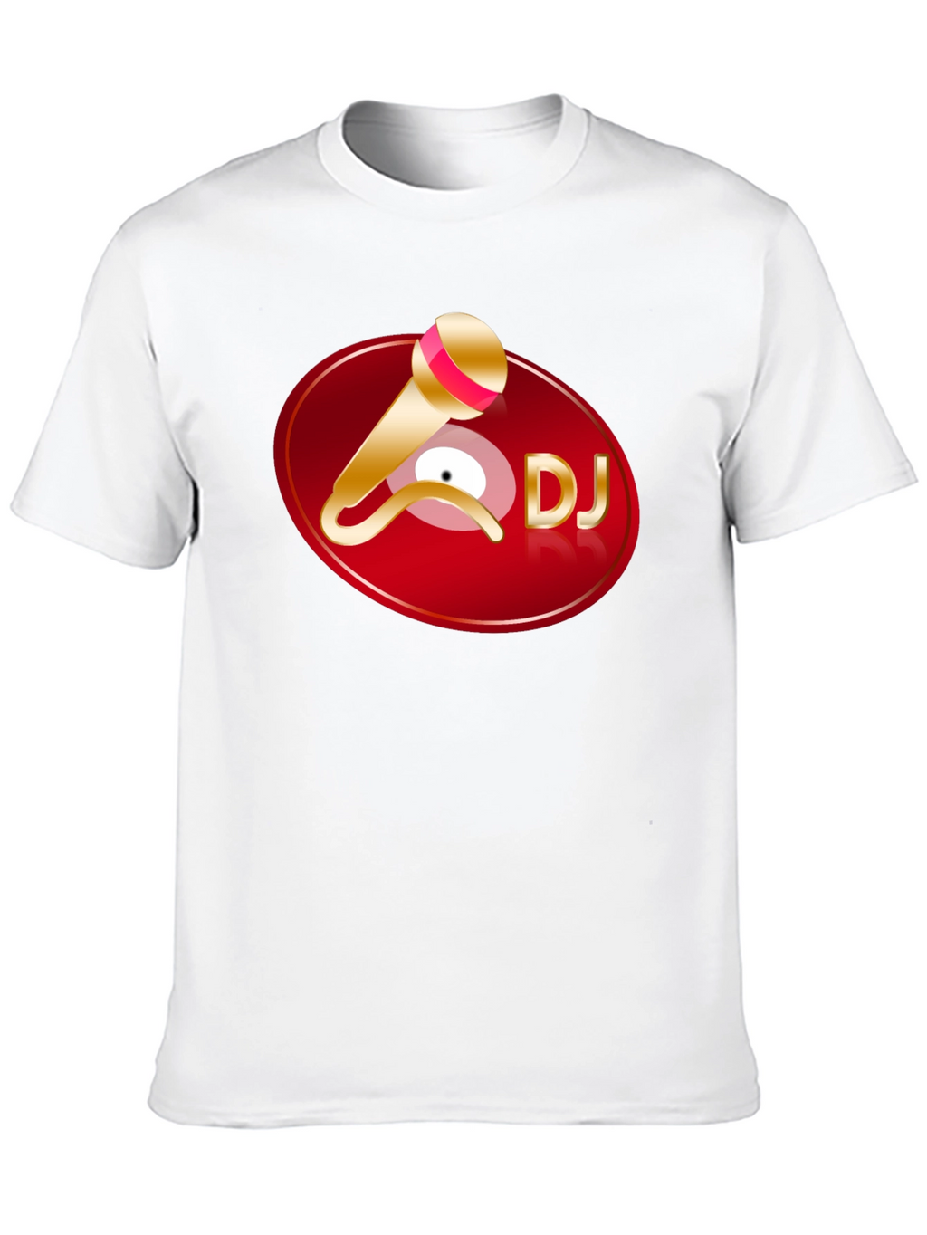 DJ Graphic T-Shirt - Black Cotton Tee