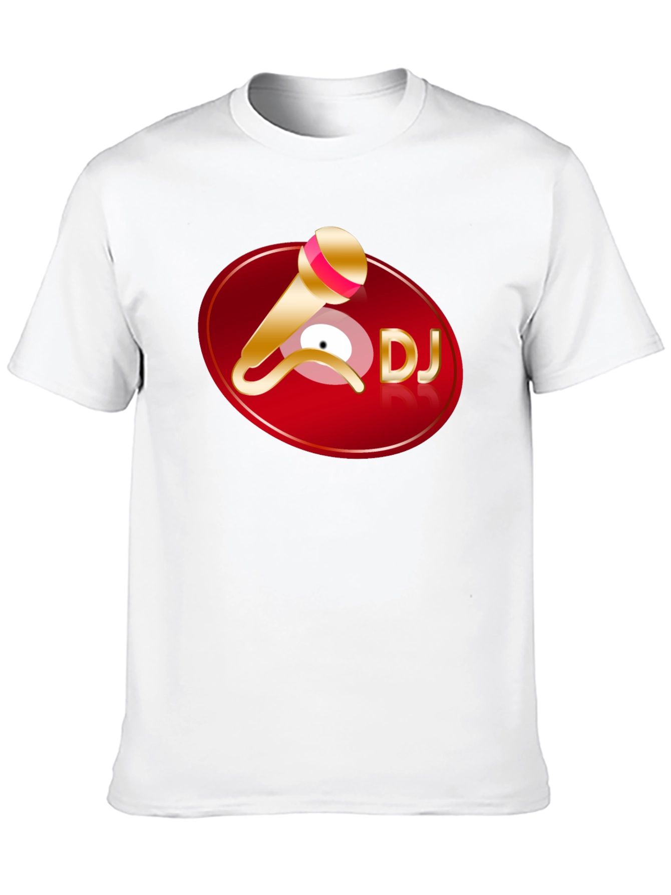 DJ Graphic T-Shirt - Black Cotton Tee