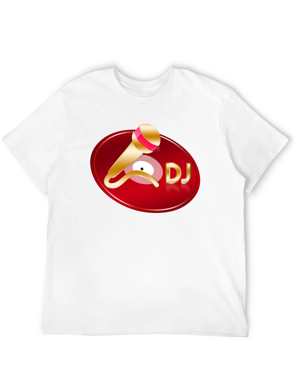 DJ Graphic T-Shirt - Black Cotton Tee