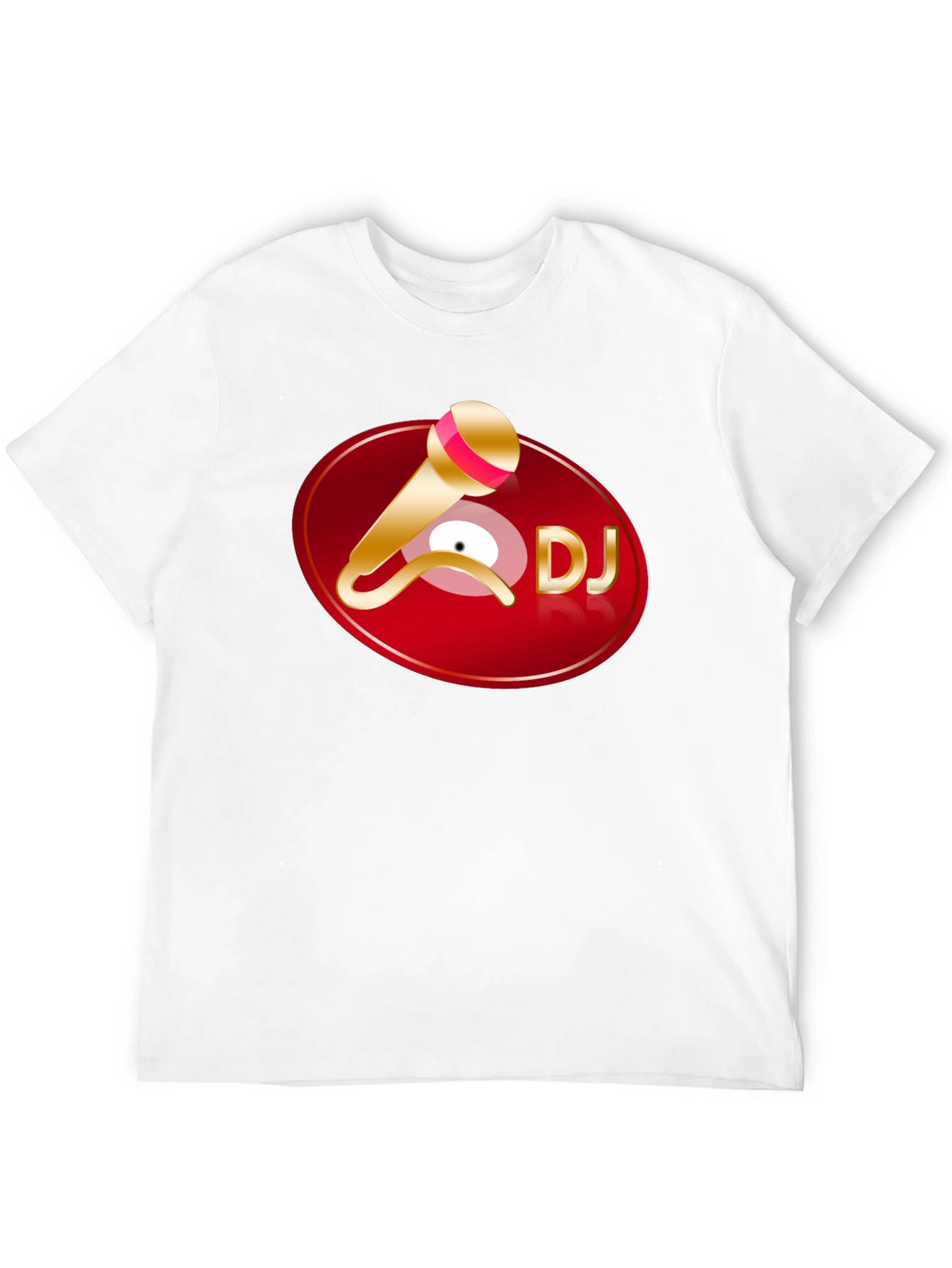 DJ Graphic T-Shirt - Black Cotton Tee