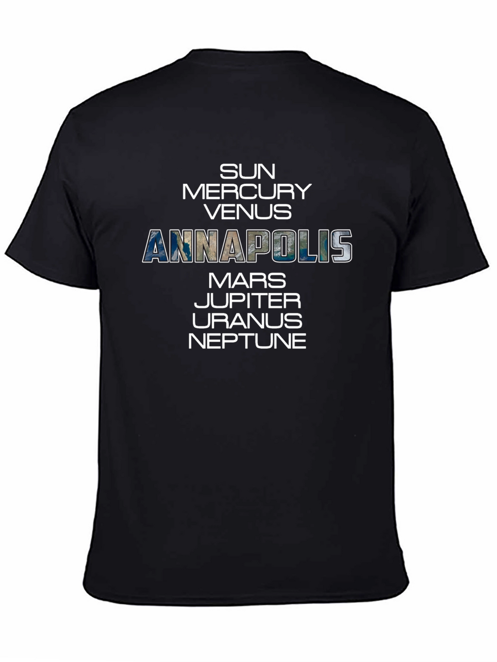 Planets T-Shirt: Annapolis Edition