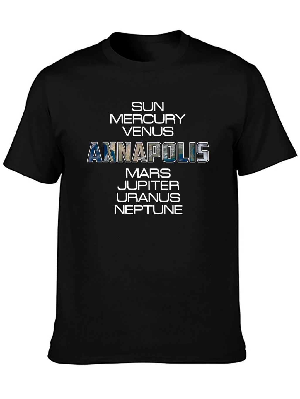 Planets T-Shirt: Annapolis Edition