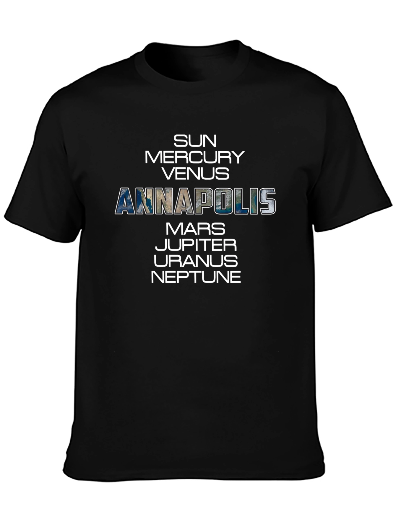 Planets T-Shirt: Annapolis Edition