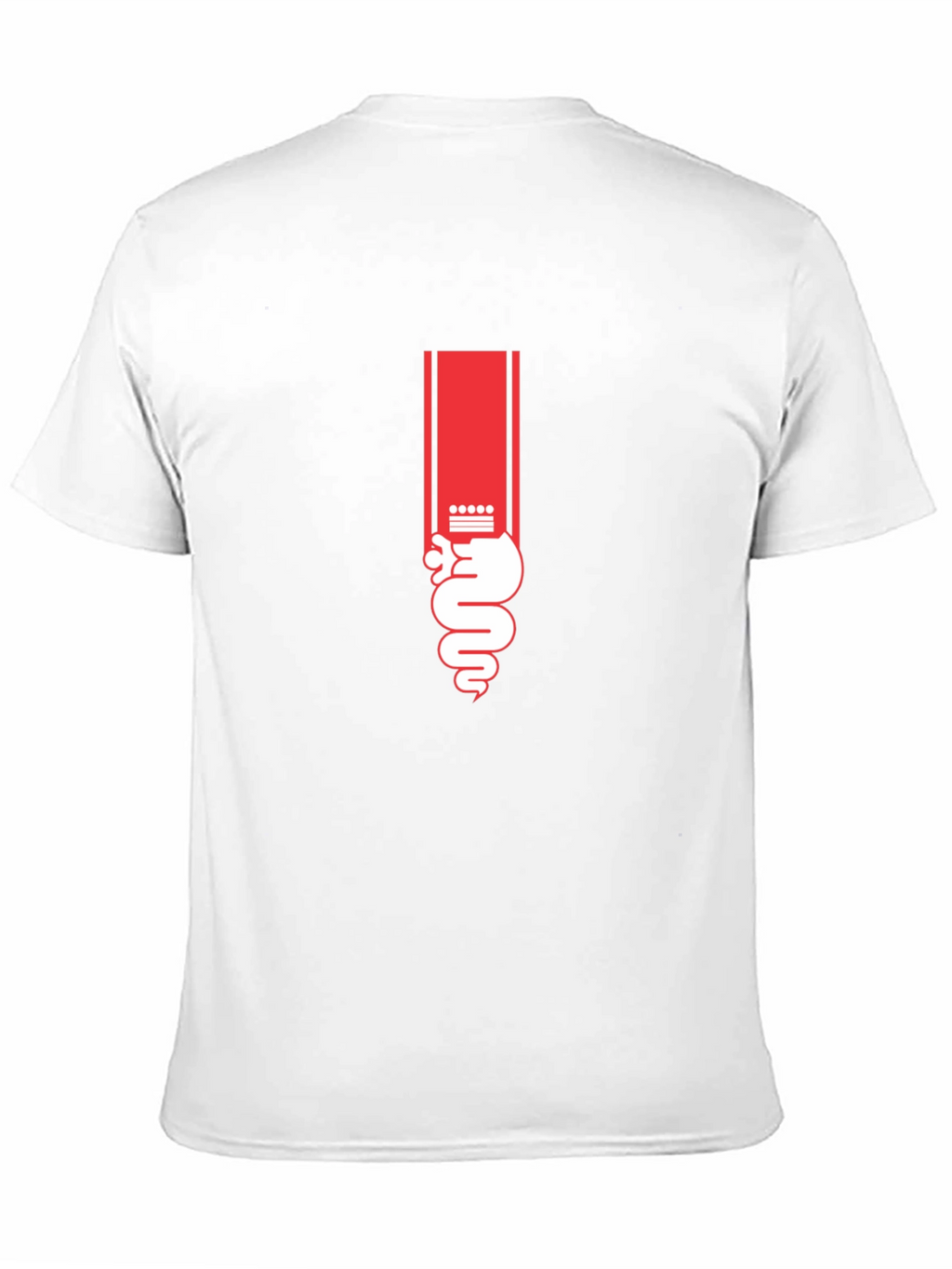 Serpent Graphic Tee - Stylish Black Cotton T-Shirt