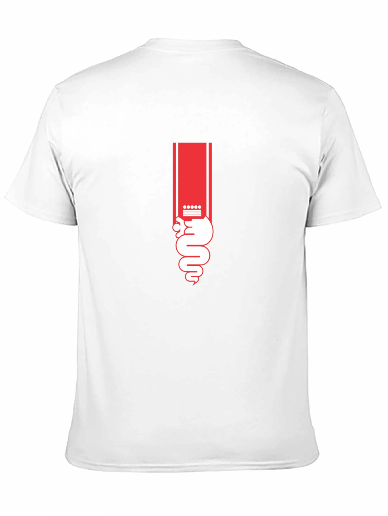 Serpent Graphic Tee - Stylish Black Cotton T-Shirt