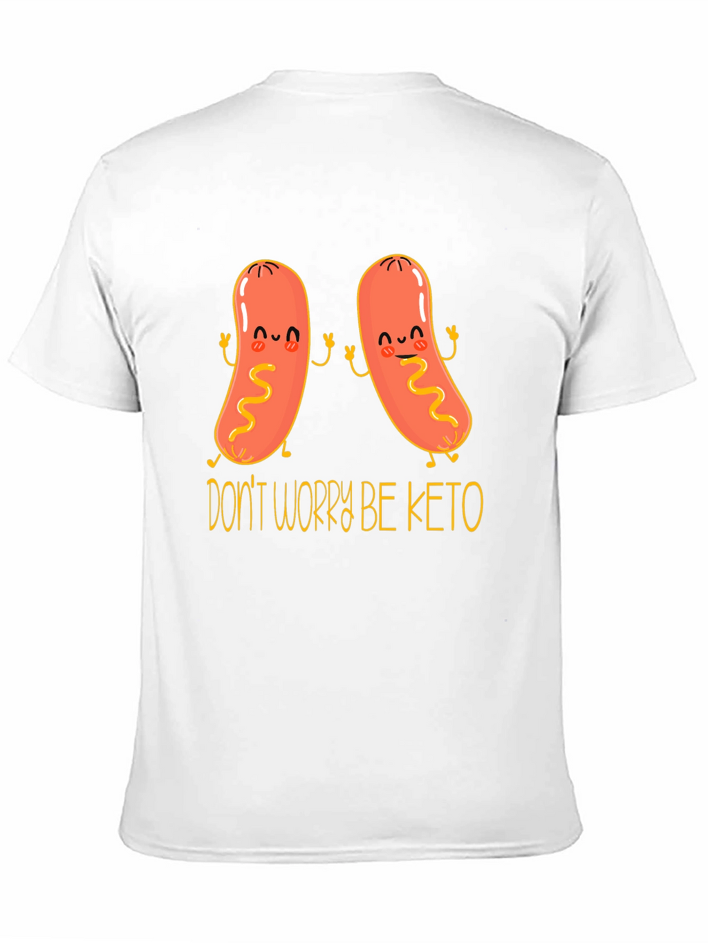 Dont Worry Be Keto Funny T-Shirt